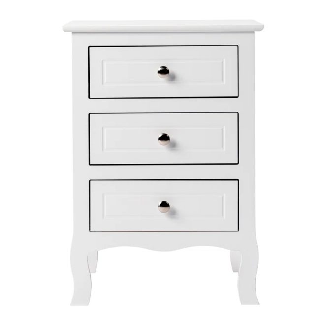 Belamy 3 Drawers Nightstand