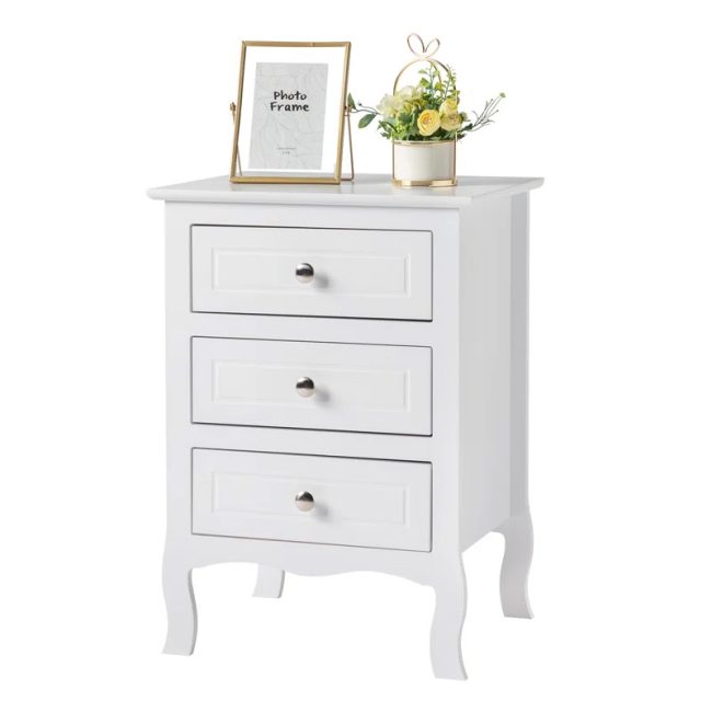 Belamy 3 Drawers Nightstand