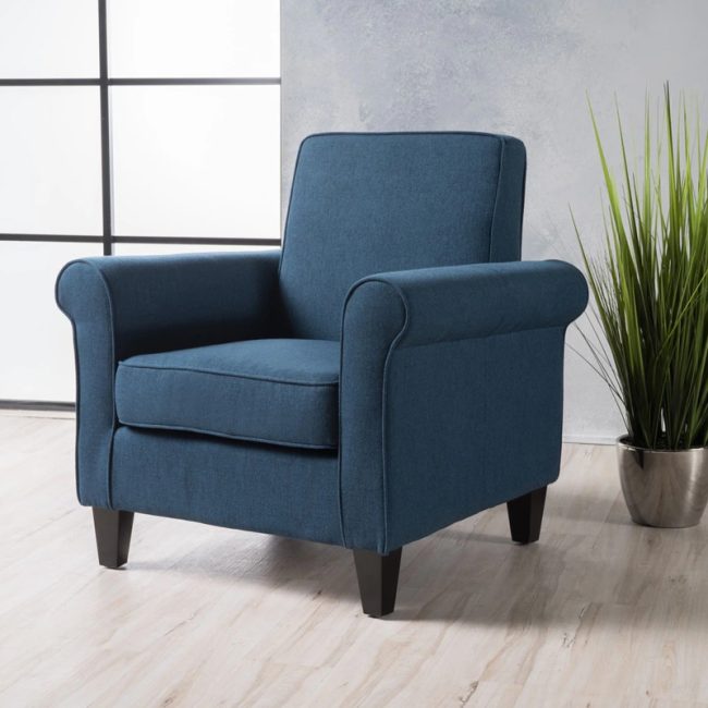 Classic Freemont Fabric Club Chair