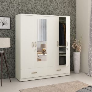 Contemporary Designs Four Door Wardrobe Get it today