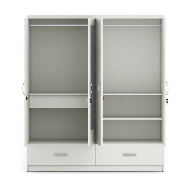 Contemporary Designs Four Door Wardrobe