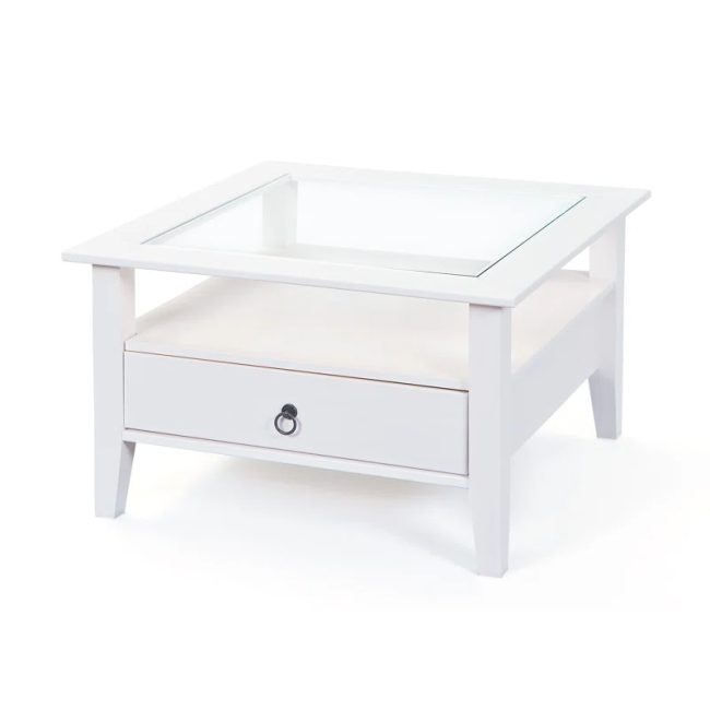 Elegance Coffee Table with Magazine Rack