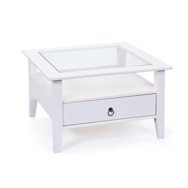 Elegance Coffee Table with Magazine Rack