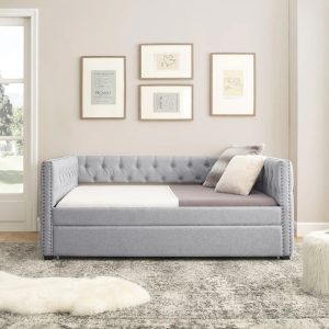 Shop today Elegant Button Tufted Twin Daybed