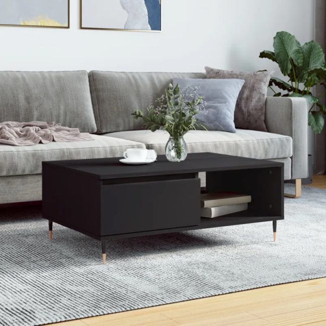 Elegant Crume 4 Legs Center Table with Storage