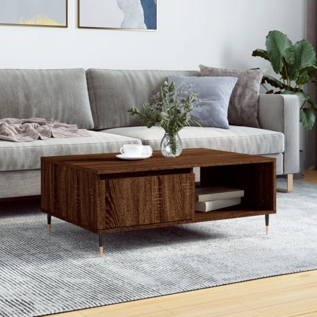 Elegant Crume 4 Legs Center Table with Storage