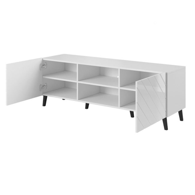 Elegant Design TV Cabinet in White