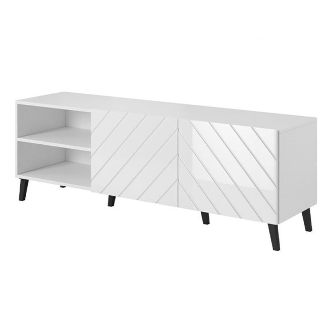 Elegant Design TV Cabinet in White