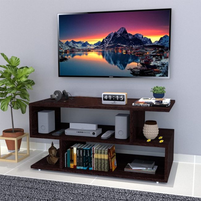 Elegant Engineered Wood TV Entertainment Unit