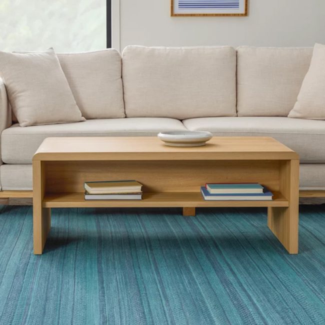 Embrace modern Rounded Corner Coffee Table