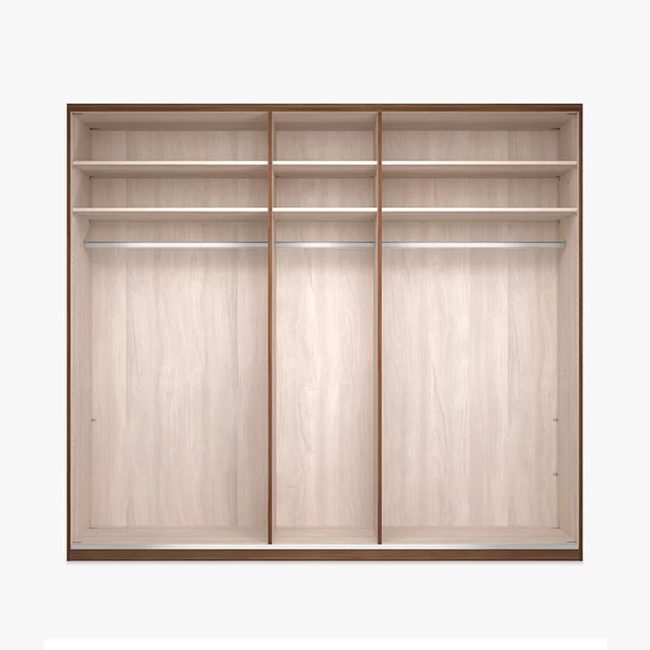 Exeter sleek 5 Door Wardrobe in White