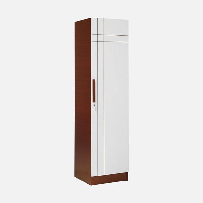 FSM 1 Door Wardrobe White Finish