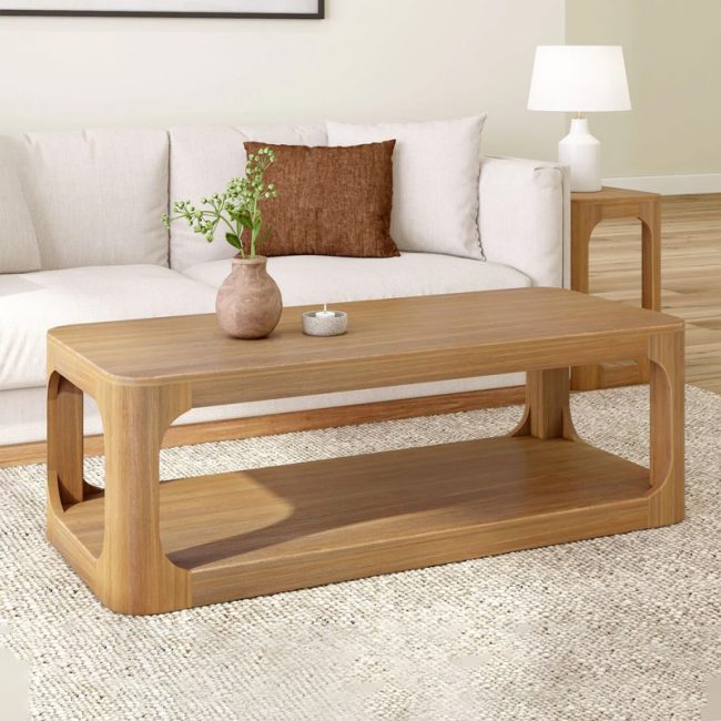 FSM Beam Forma Rectangular Coffee Table