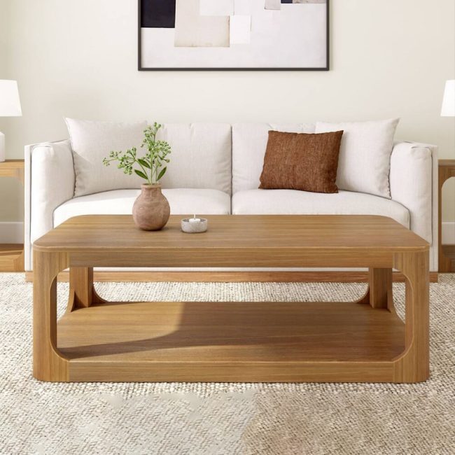 FSM Beam Forma Rectangular Coffee Table