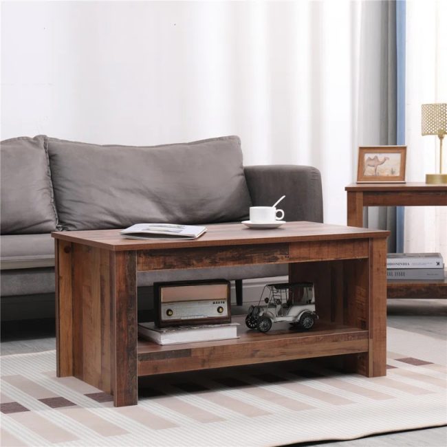 FSM Wiegand Center Table with Storage