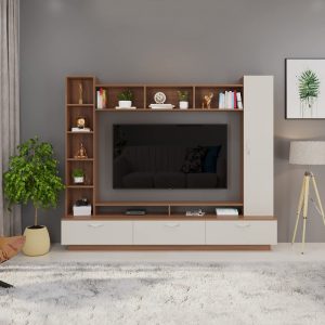 Purchase today Entertainment TV Cabinet with Shelves