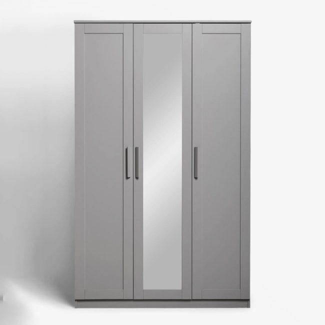 Flynn 3 Door Wardrobe with Mirror