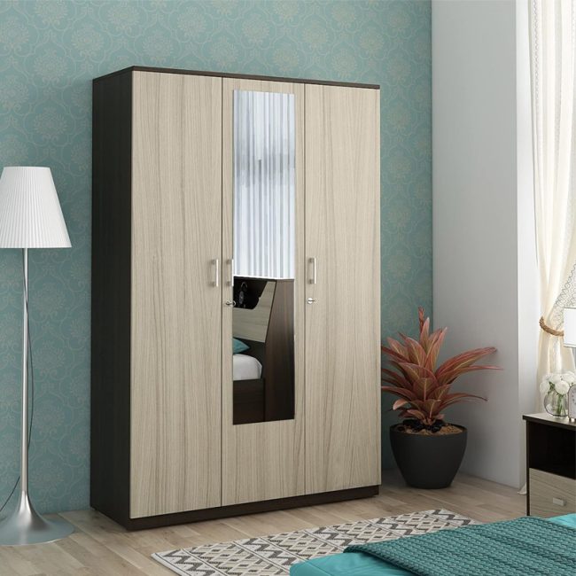 Helios Lawrence Three Door Wardrobe