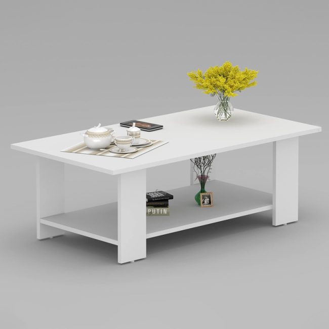 High Quality Minimalist Center Table White