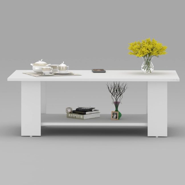 High Quality Minimalist Center Table White