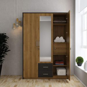 Home Centre Quadro Three Doors Wardrobe Purchase today