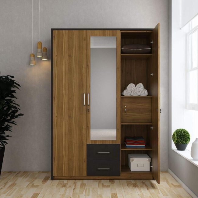 Three Doors Wardrobe