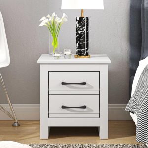 Lancaster Manufactured Wood Nightstand Shop now