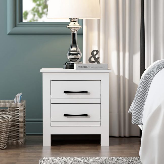 Lancaster Manufactured Wood Nightstand