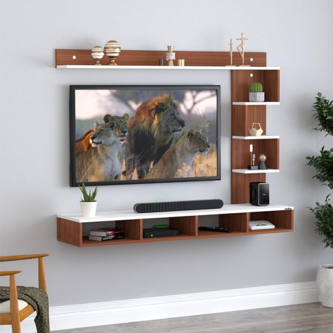 Larisa Engineered Wood Wall Mount TV Cabinet