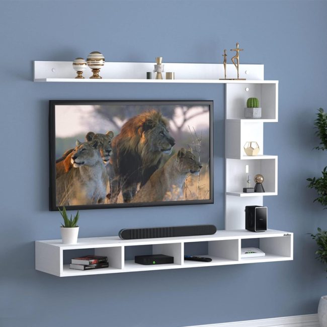 Larisa Engineered Wood Wall Mount TV Cabinet