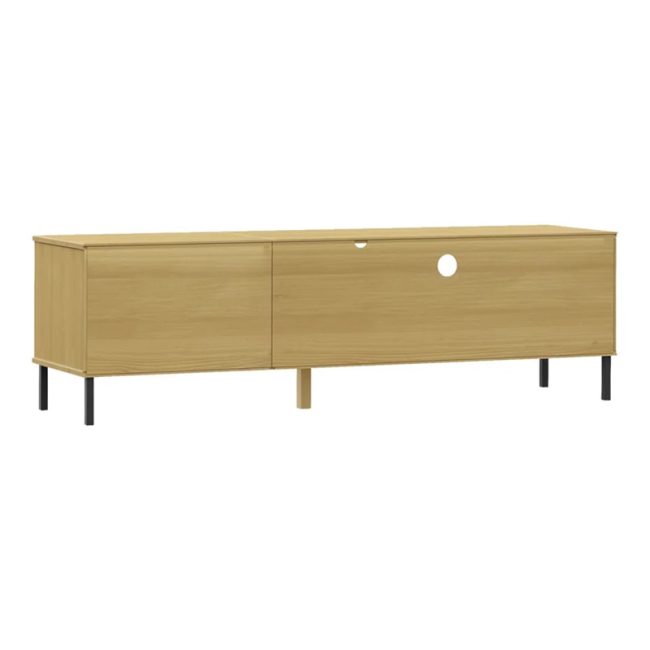 Latoshia Modern TV Unit in Oak