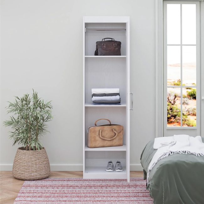 Majesty Single Wardrobe Storage Cabinet