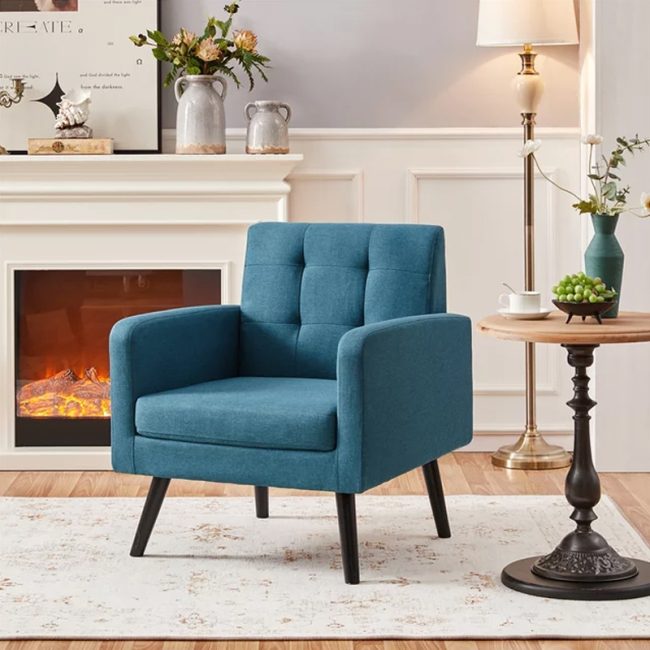 Mid-Century Armchair for Living Room