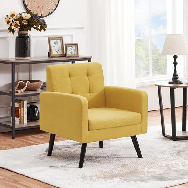 Mid-Century Armchair for Living Room