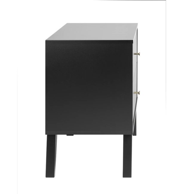 Milo Mid-Century Modern 2 Drawer Nightstand