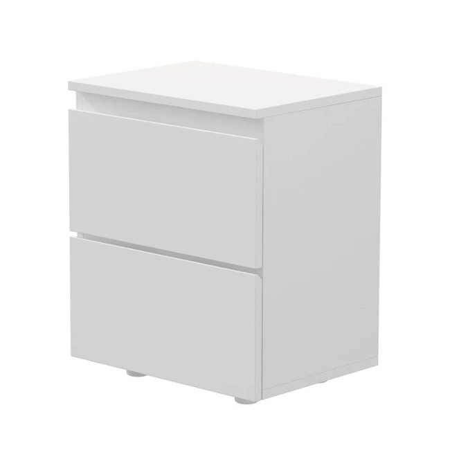 Minimalist Bedside 2 Drawer Nightstand