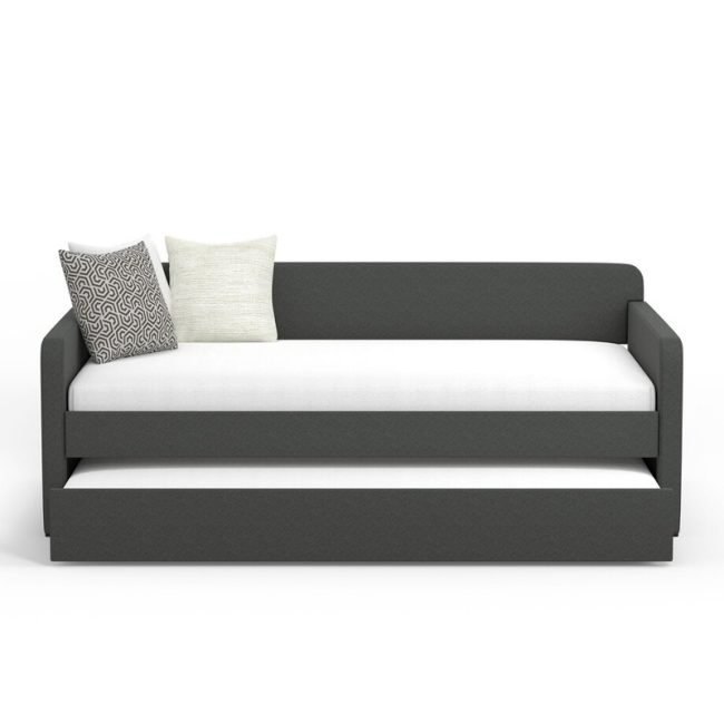 Minimalist Design Twin Daybed with Trundle