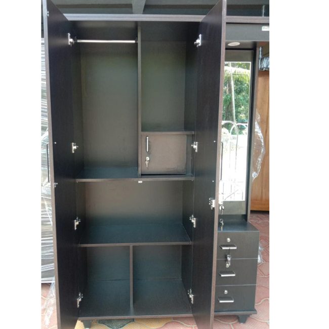 Modern Design 3 Door Dressing Wardrobe