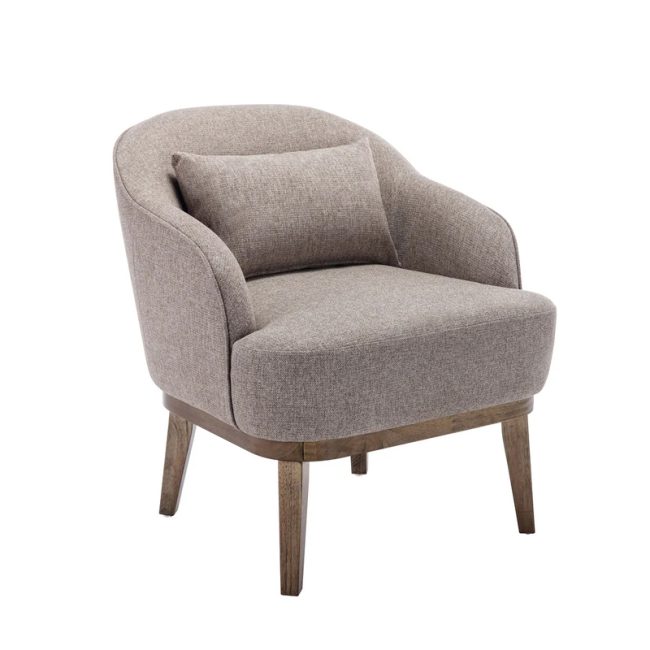 Modern Design Armchair Accent Chair with Pillow