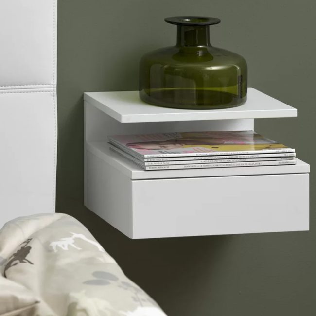 Modern Wall Mounted Nightstand