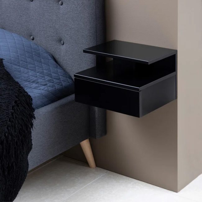 Modern Wall Mounted Nightstand