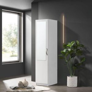 Get it now Premium 1 Door Wardrobe with Mirror