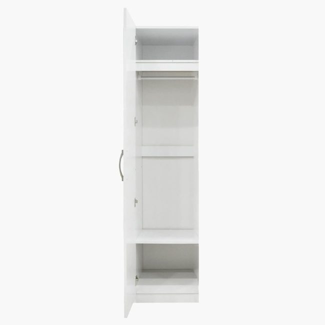 Premium 1-Door Wardrobe with Mirror