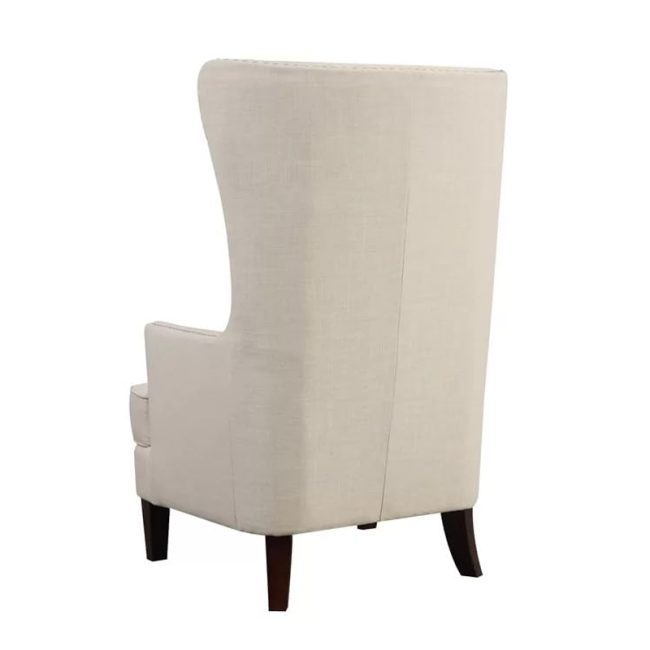 Pringle Velvet Upholstered Wingback Armchair