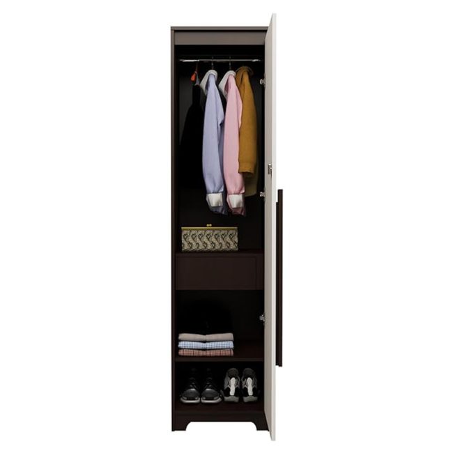 Regal Grand 1 Door Wardrobe with Mirror