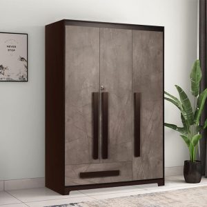 Regal Grand 3 Door Wardrobe in Marble Finish Buy now