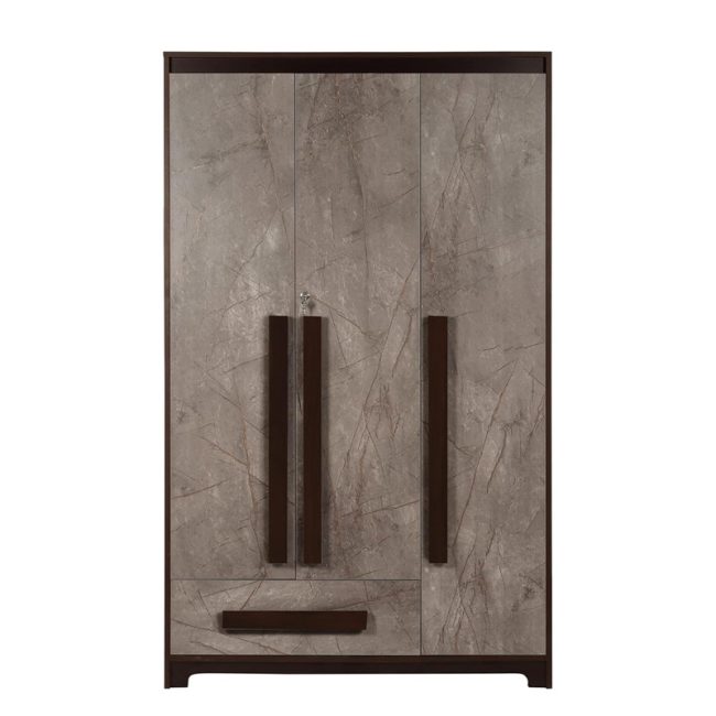 Regal Grand 3 Door Wardrobe in Marble Finish