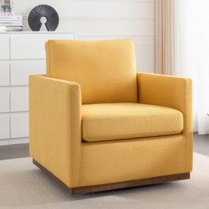 Get it today Sleek designs Modern Thick Upholstered Armchair