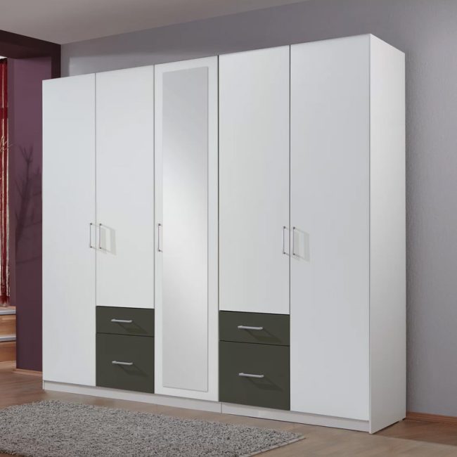 Stylish Shakuntala 5 Door Wardrobe