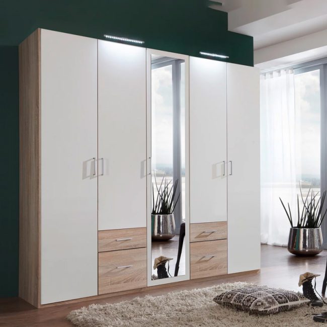 Stylish Shakuntala 5 Door Wardrobe